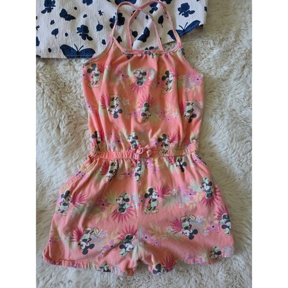 Girls Lot of 9 Dresses 1 Romper girls size 6-7 Sleeveless summer spring - Picture 5 of 9